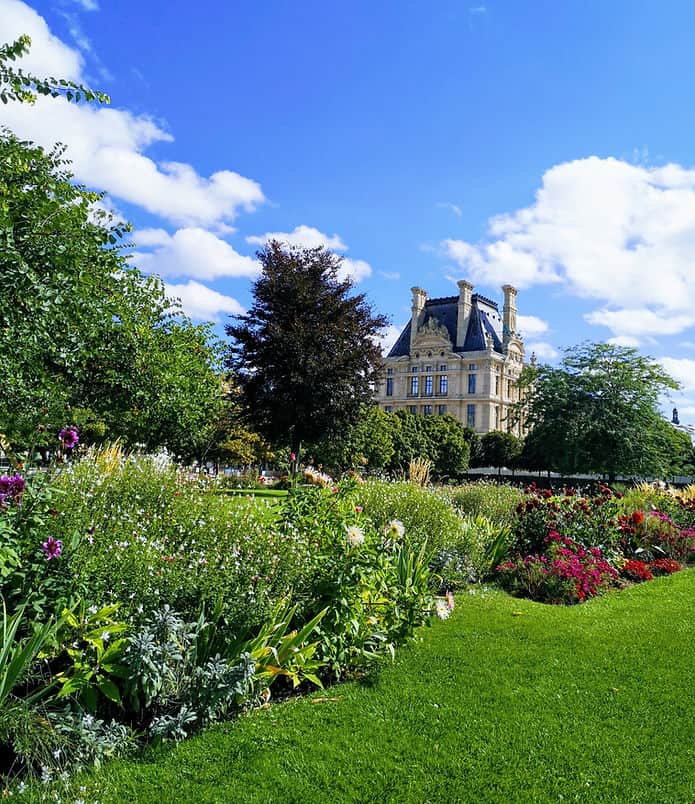 The Jardin des Tuileries - one of Paris' prettiest gardens