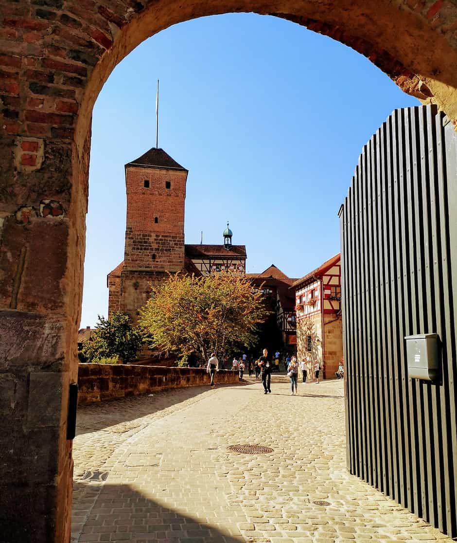 Peering inside the grounds of Nuremberg's Imperial castle 