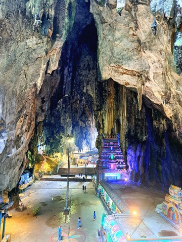 Inside the Batu Caves, Kuala Lumpur
