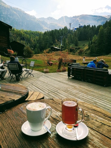 Bergrestaurant Blatten in Zermatt, Switzerland