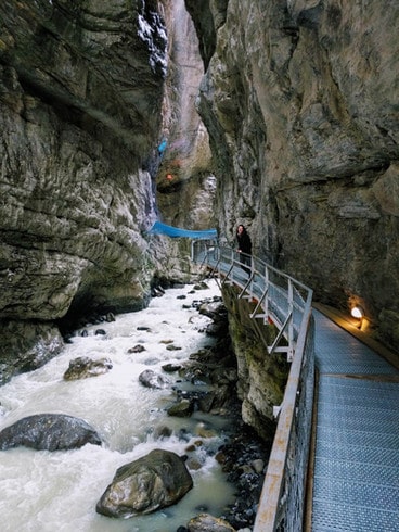 Grindelwald Glacier Gorge, Switzerland