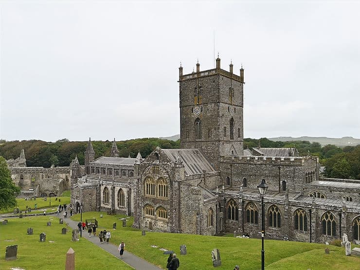 St Davids Cathedral in Pembrokeshire