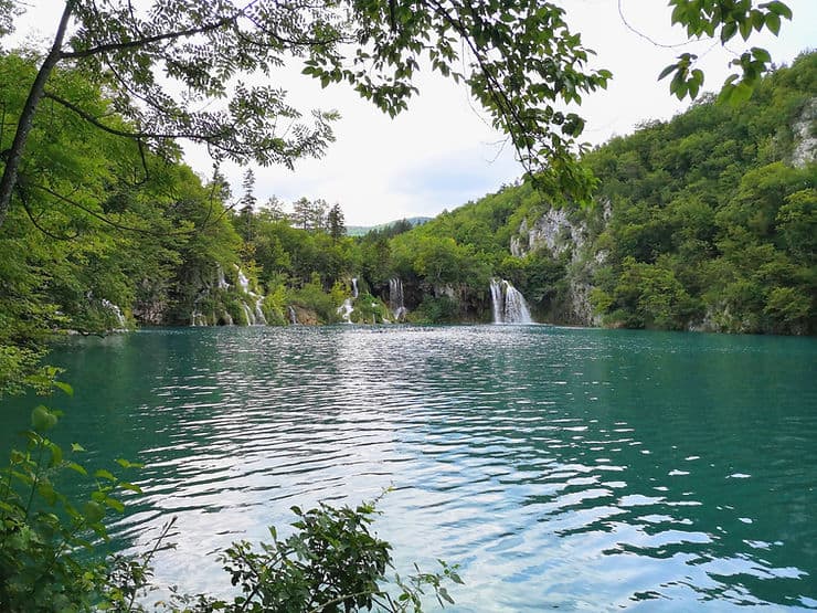 The Upper lakes in Plitvice National Park, Croatia