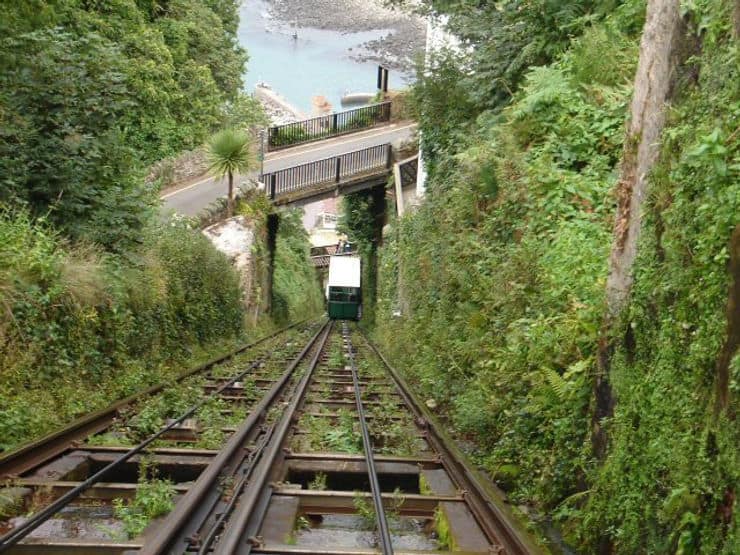 Lyton and Lymouth cliff railway, Devon