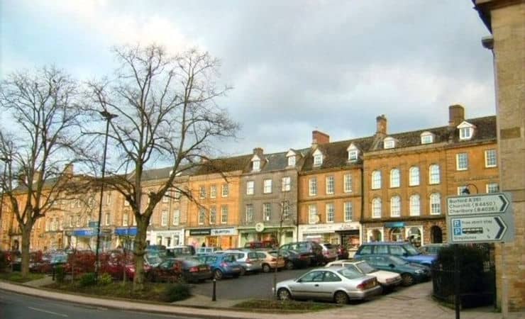 The town of Chipping Norton in the Cotswolds