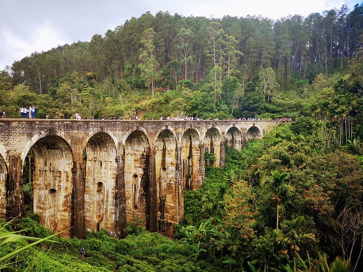 Ella's famous Nine Arch Bridge, Sri Lanka 