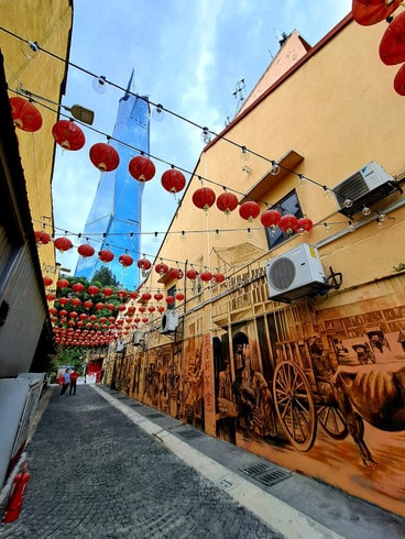 Street art in Chinatown, Kuala Lumpur
