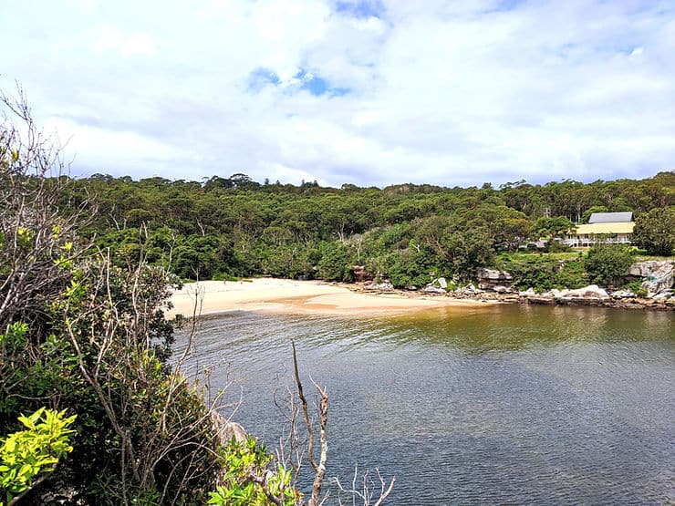A secluded beach, found along the Manly Coastal Path in Sydney, Australia