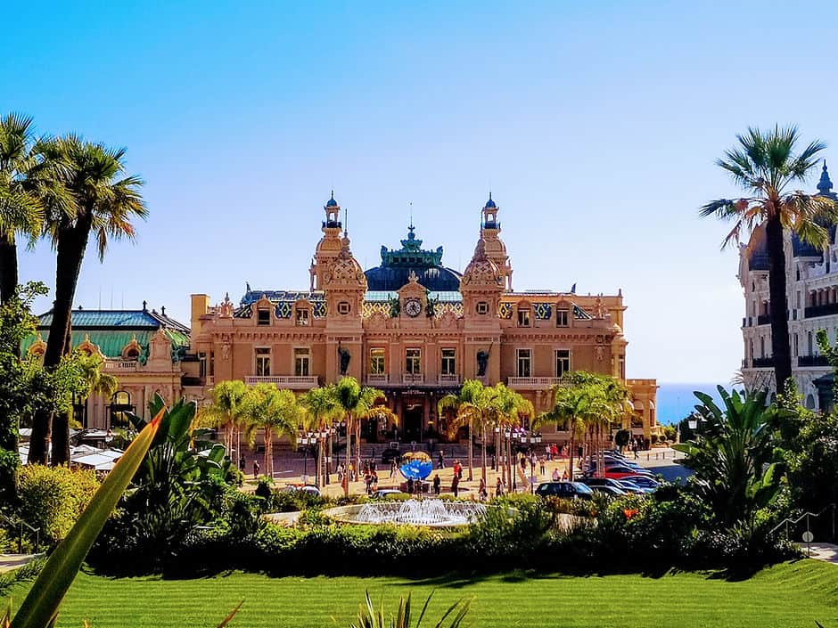 The famous Monte Carlo casino 