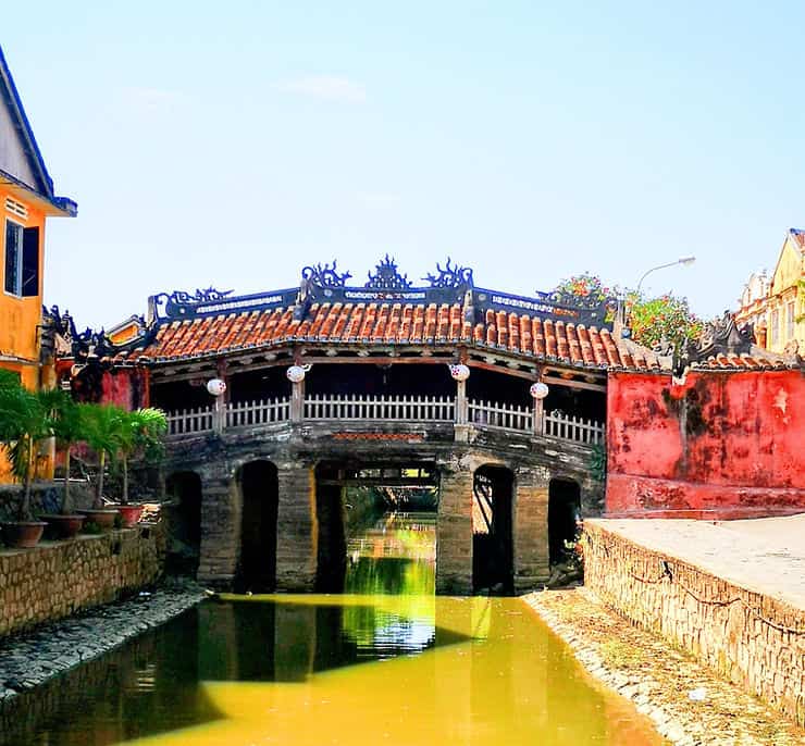 Japanese covered bridge, Hoi An, Vietnam