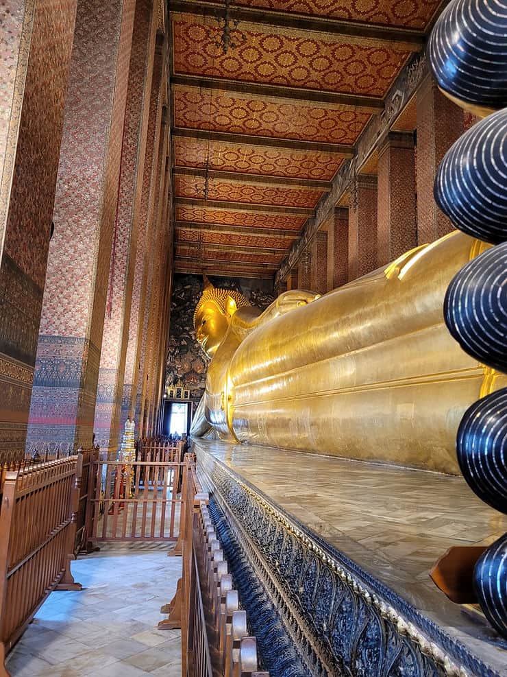 The Temple of the Reclining Buddha in Wat Pho, Bangkok
