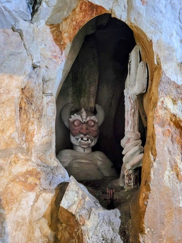 Hell Cave at the Marble Mountains in Da Nang, Vietnam